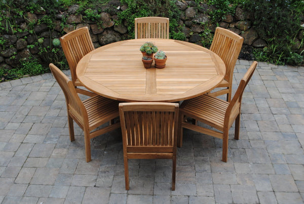 55" Round Fixed Table